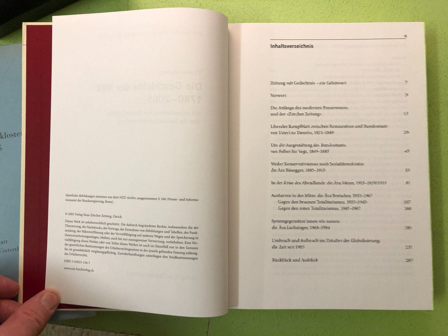 Libri: Maissen / Meyer: NZZ 1780 - 2005, 2 Bde. – Usato da Zürich venduto da allp 2