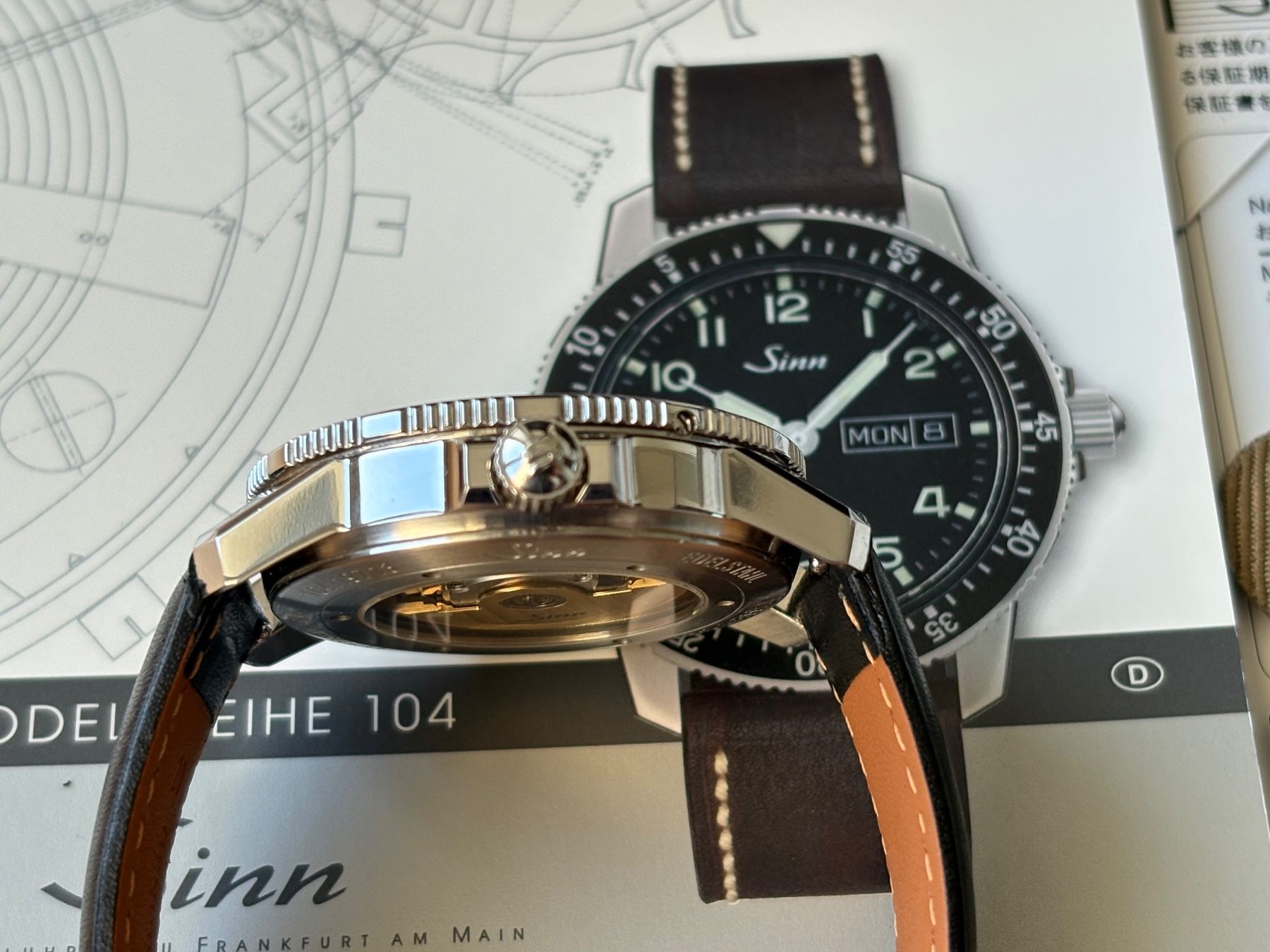 Sinn Orologi: SINN 104 St Sa Automatic Fullset – Usato da Birsfelden venduto da Mynos 5