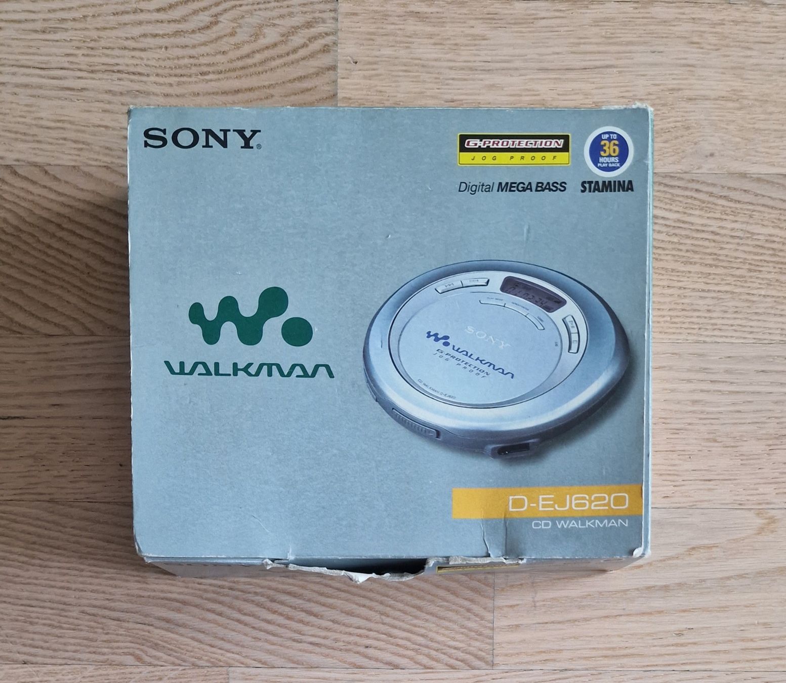 Tragbarer Mediaplayer: Sony D-EJ620 CD Walkman Discman Stereo Retro CD Player OVP – Gebraucht aus Birsfelden von Dealgoenner24 4