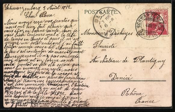 Cartoline postali: AK Vitznau, Ansicht vom Hotel Rigi-Bahn – Usato da Berlin venduto da bartko-reher 1