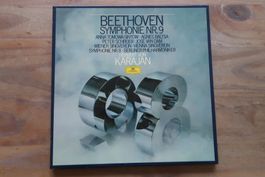 BEETHOVEN SYMPHONIE NR. 8+9 - HERBERT VON KARAJAN 2xVINYL LP