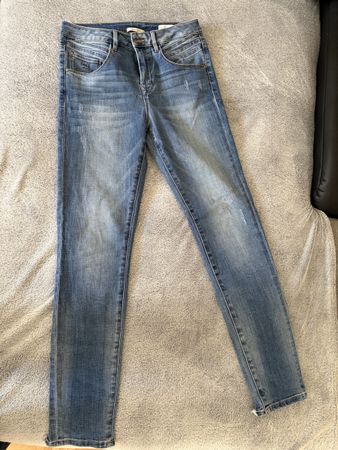 Jeans DAWN used look blau Gr 27