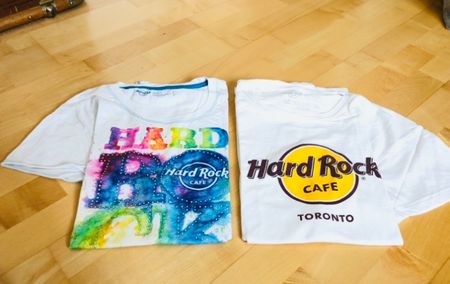 2 Hard Rock Shirt T-Shirt Sommerkleider Kanada Toronto