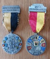 2 Schützenmedaillen Bezirk Meilen 1951 / 1959