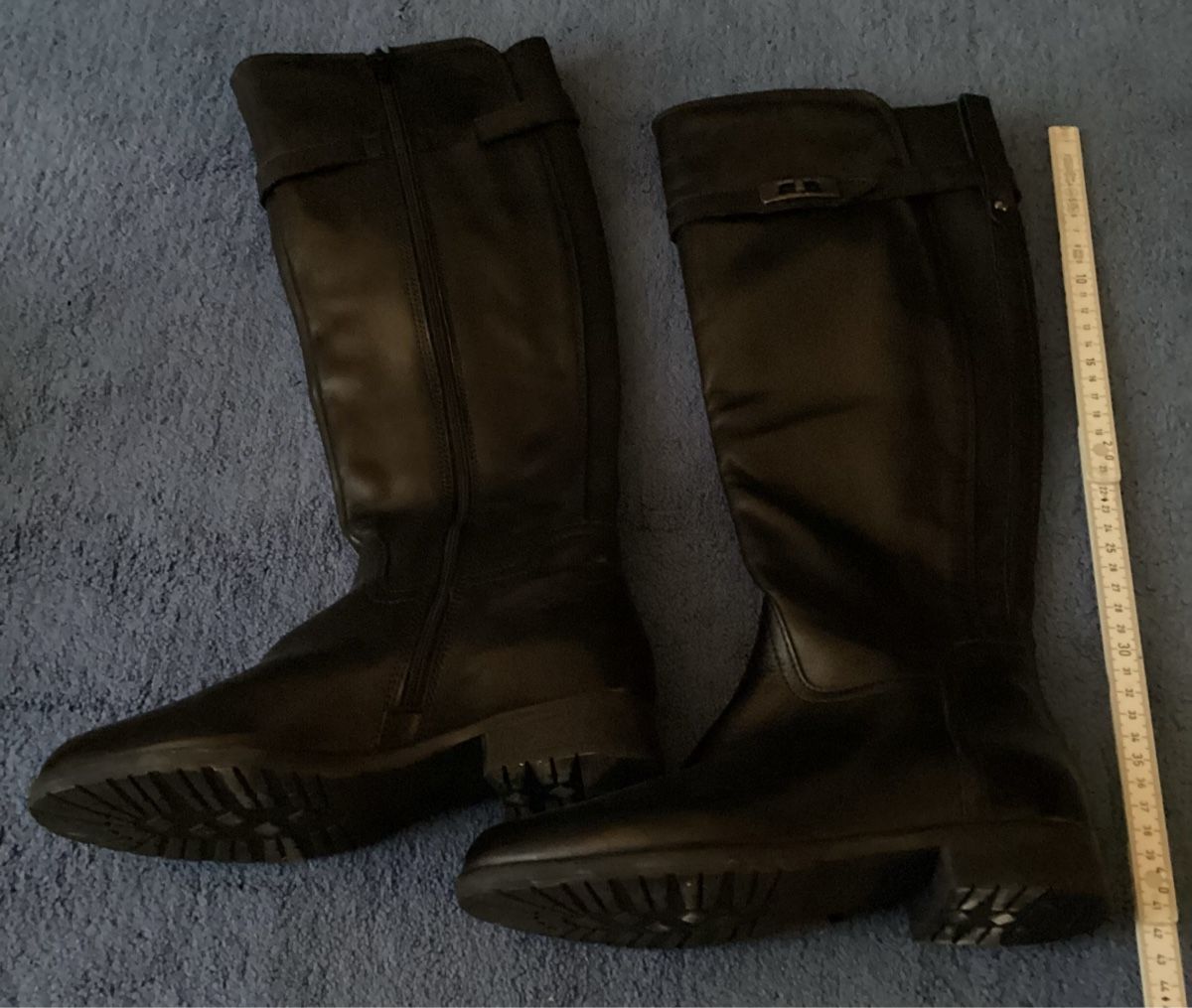 Scarpe da donna: Bottes noires en cuir – Nuovo (secondo la descrizione) da Le Landeron venduto da ArianeNi 1