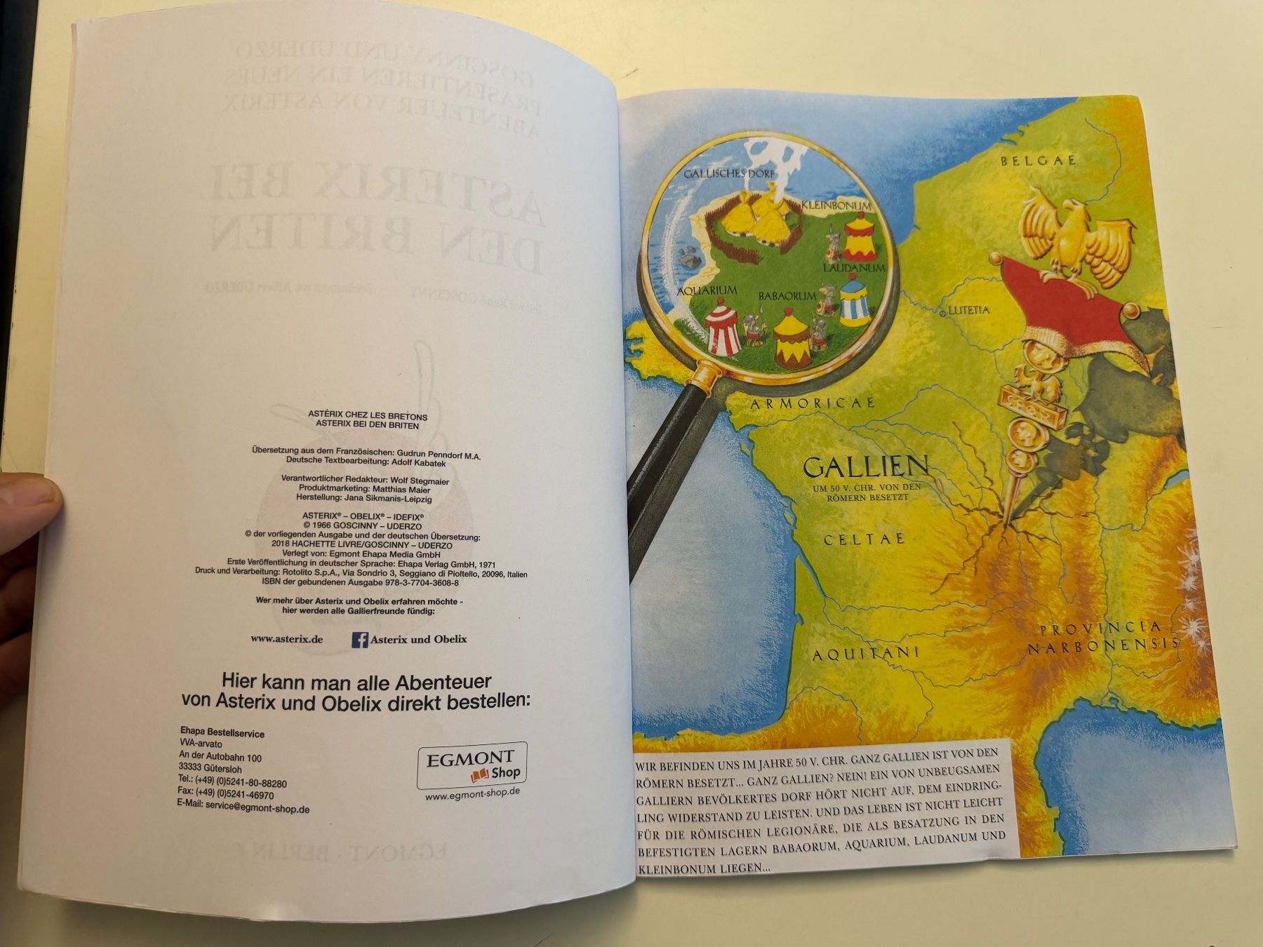 Fumetti: Asterix bei den Briten Band 8 – Usato da Münsingen venduto da Ganjam 3