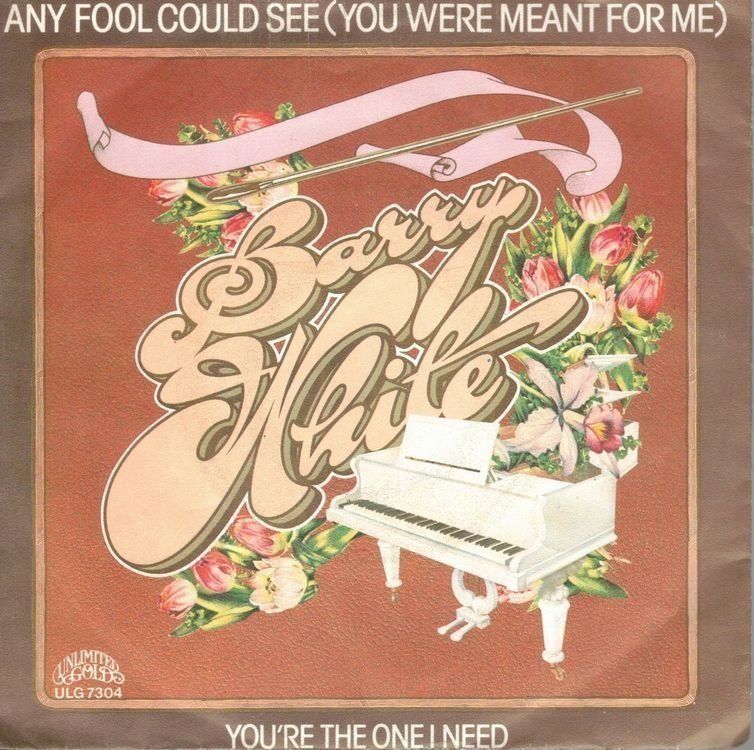 Dischi in vinile: Barry White  --  Any fool could see  Single7 – Usato da Rheinau venduto da thealbum