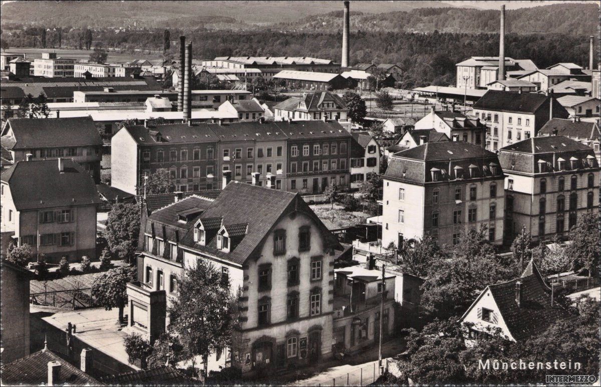 Ansichtskarten: Münchenstein BL // Fabriken Industrie – Gebraucht aus Basel von intermezzo12