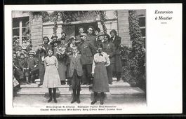 Moutier, Excursion, Mme Charlat et M. Ch