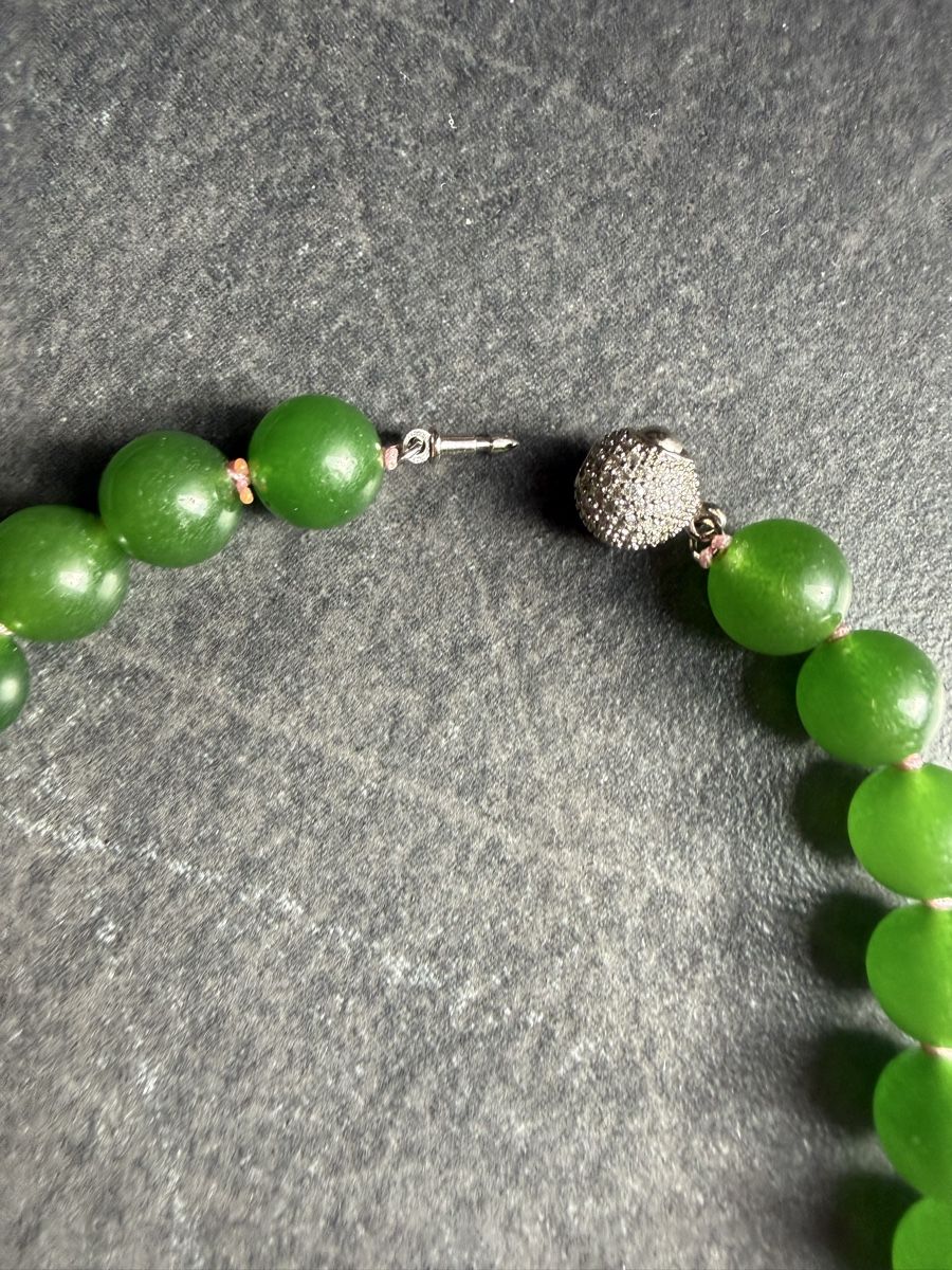 Ketten: Jadeit Kette – Neu (gemäss Beschreibung) aus Oberhof von RealStone 6