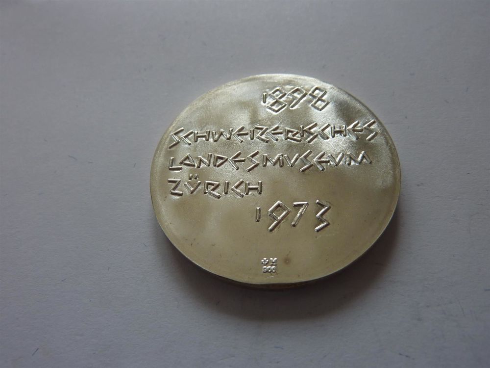 Erni- Silbermedaille; Landesmuseum 1973 4