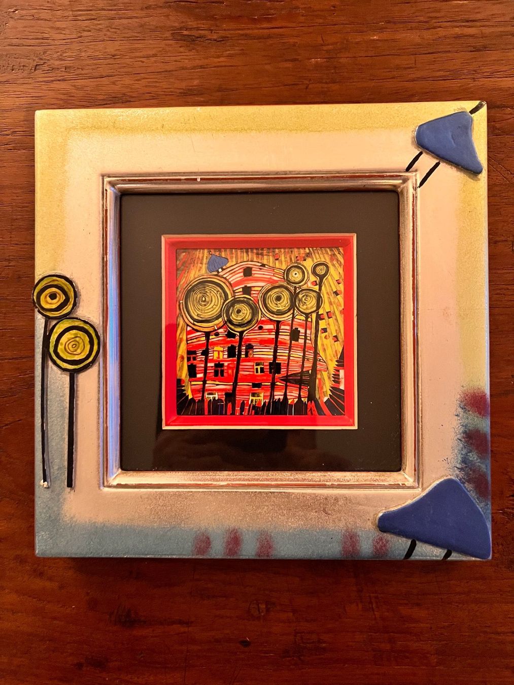 Poster & Bilder: Hundertwasser Kunstdruck – Gebraucht aus Grüningen von pie_b8yx