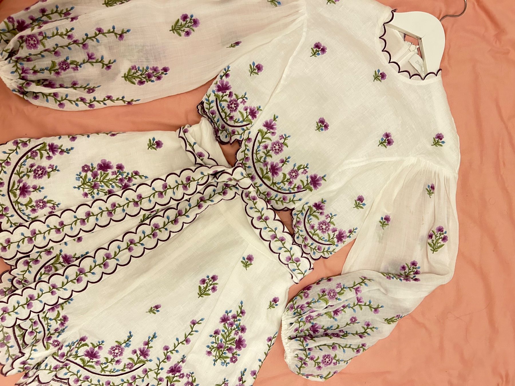 Zimmermann Pantaloni: Zimmermann Rare Embroidery Short – Usato da St.Josefen venduto da lop_lh8d 2
