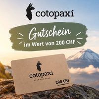  Cotopaxi Gutschein im Wert von 200 CHF zu verkaufen
