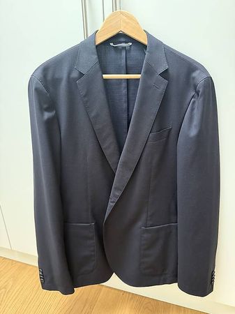 Hugo Boss Sakko Herren Gr. 52  Dunkelblau 