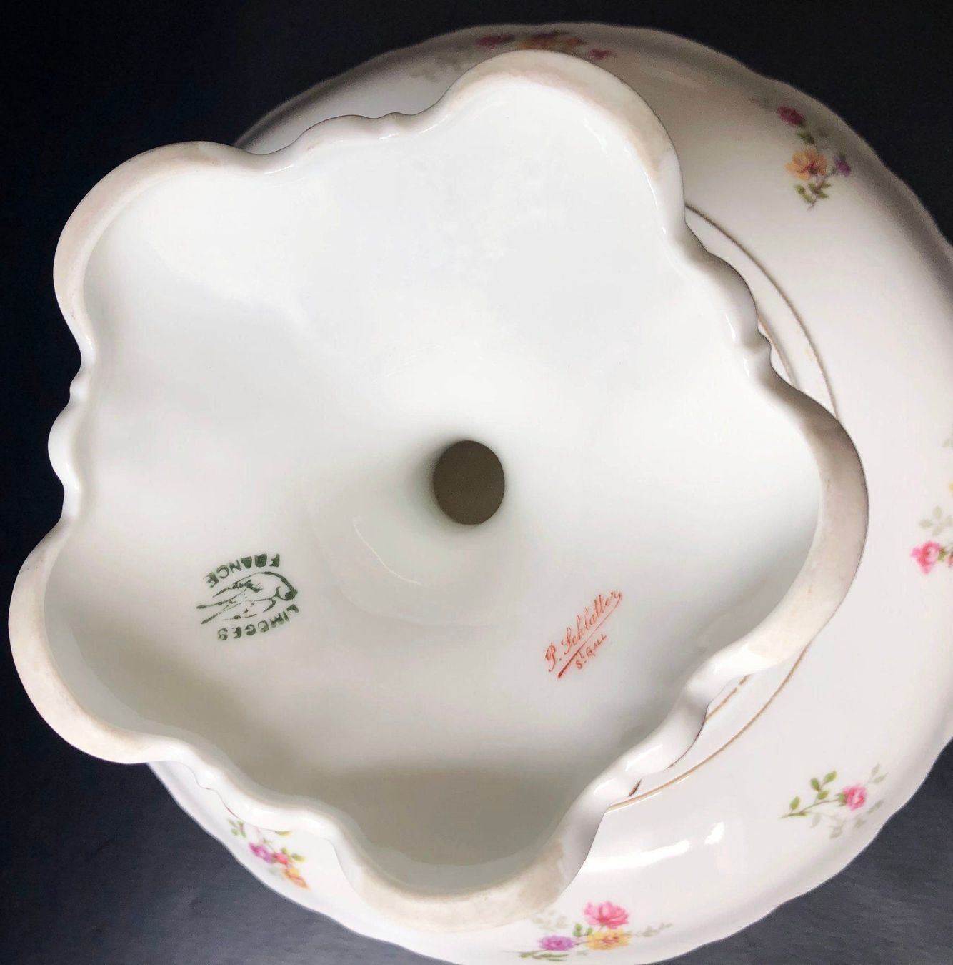 Schalen: Fussschale LIMOGES – Gebraucht aus Dübendorf von Orchid18 3