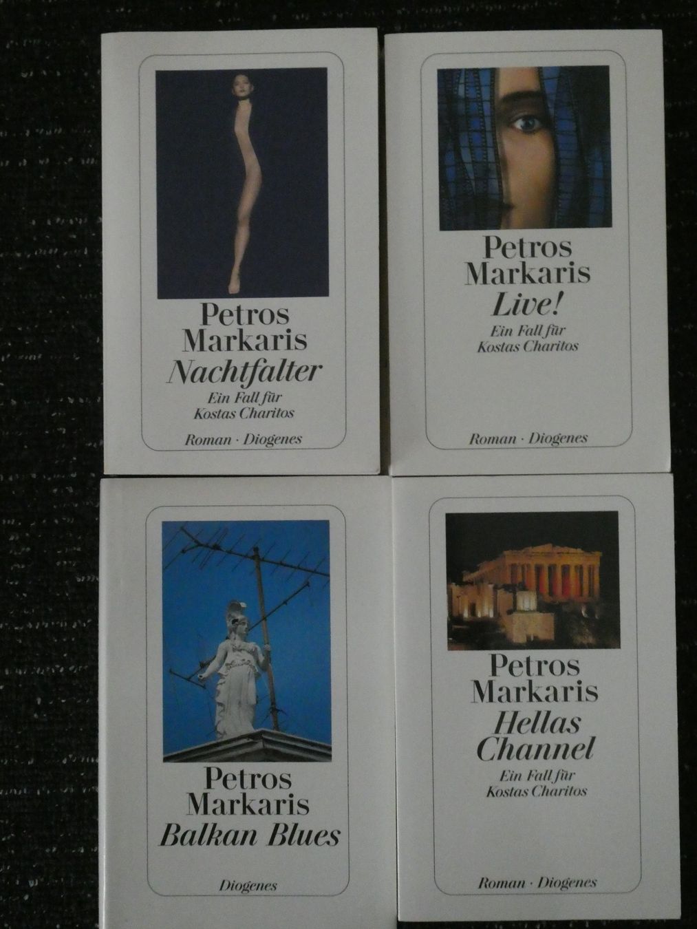 Libri: 4 Bücher von Petros Markaris – Usato da Kallnach venduto da galatas