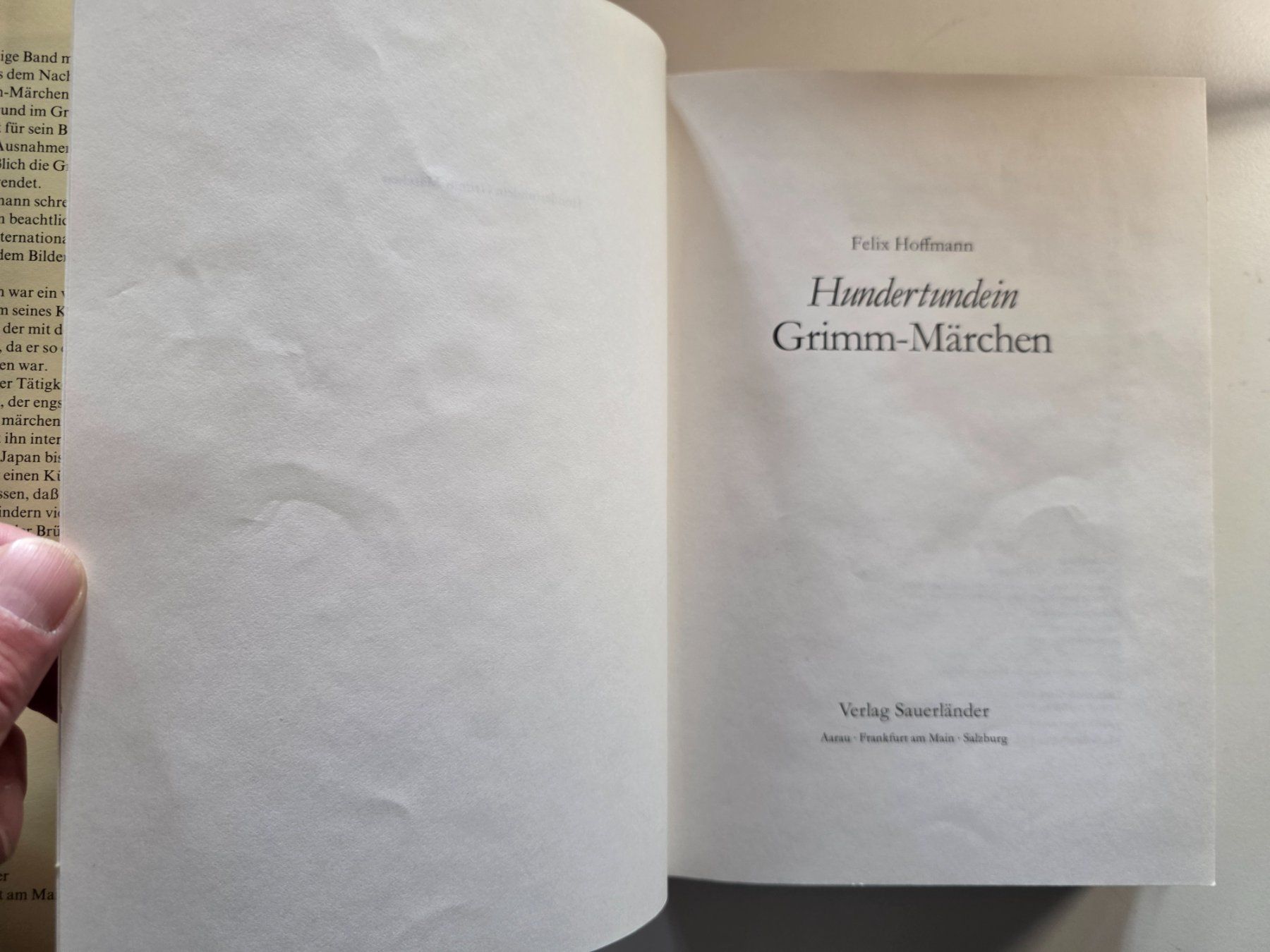 Libri: Hundertundein Grimm Märchen - 1985 – Usato da Walterswil BE venduto da Lonitti 6