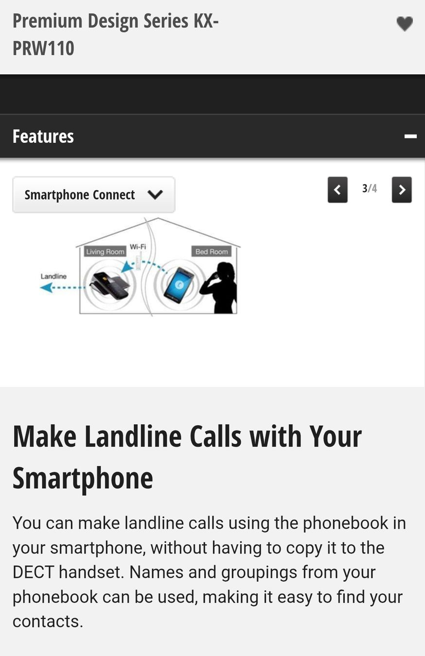Panasonic Telefoni: Panasonic Telefon Festnetz Kabellos – Usato da Weisslingen venduto da nizanra 3