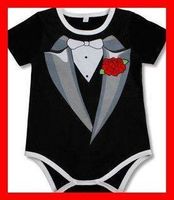 Süsser Body Gentlemen GRÖSSE 90 Weihnachten Hochzeit Anzug