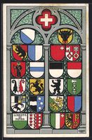 Zürich, Kantonswappen der Schweizerisch