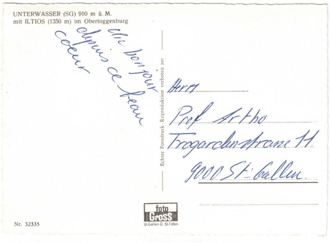 Cartoline postali: Unterwasser - Standseilbahn Iltios – Usato da Binningen venduto da Mountainrider 1