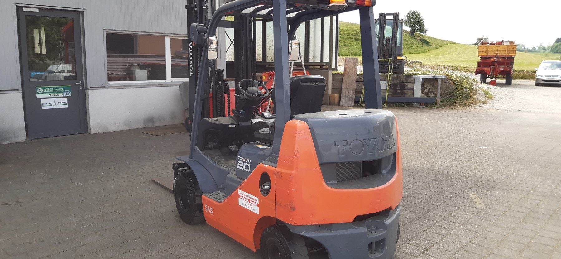 Toyota Carrelli elevatori e a forche: Stapler Toyota 2 t – Usato da Muolen venduto da Profi010 2