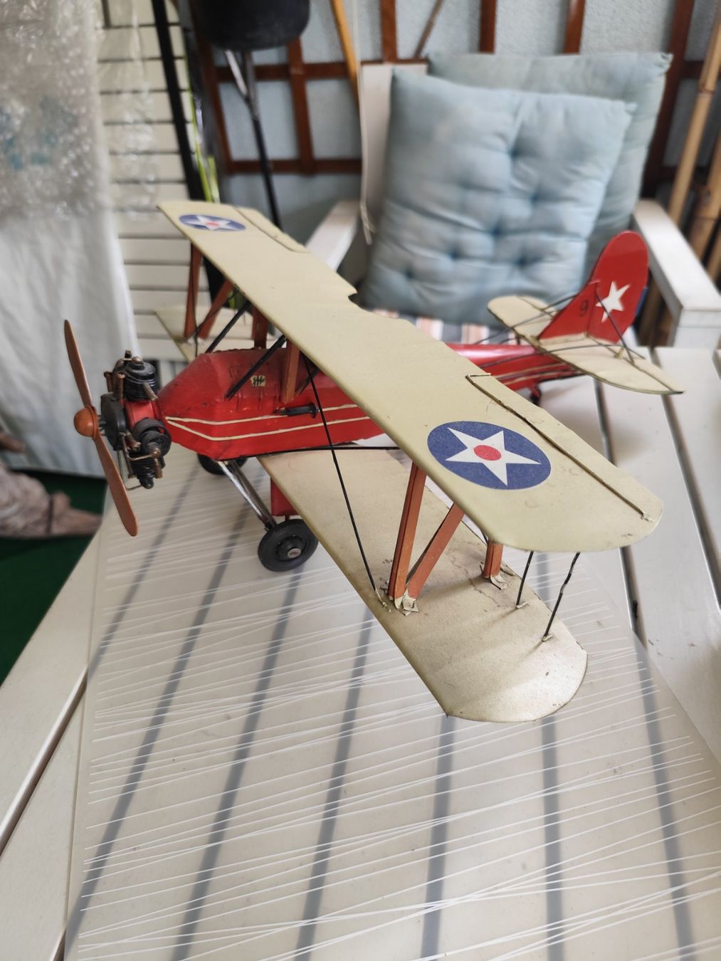 Kit di modellismo & Modellini statici: Metal Blech doppeldecker ein Hingucker – Usato da minusio venduto da bierbrauer 8