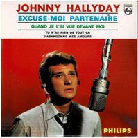 Johnny HALLYDAY - Excuse-moi partenaire (CD single 4 TITRES)