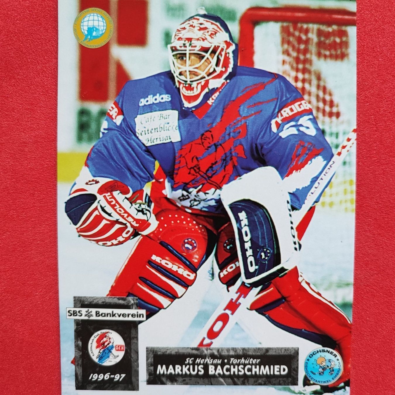 Carte collezionabili: Markus Bachschmied - SC HERISAU - 1996/97 – Usato da Dübendorf venduto da kb86_MOVIE