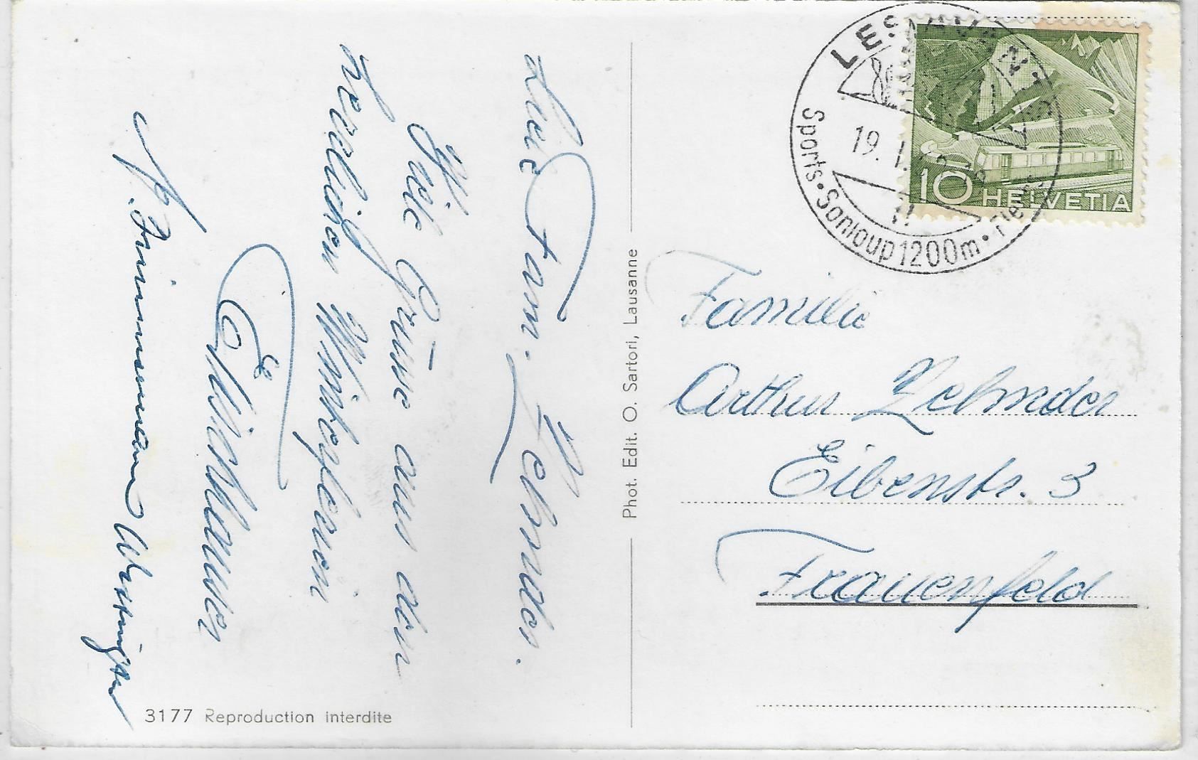 Cartoline postali: Lac Leman et Dents du Midi – Usato da Ettingen venduto da Kartenplanet 1