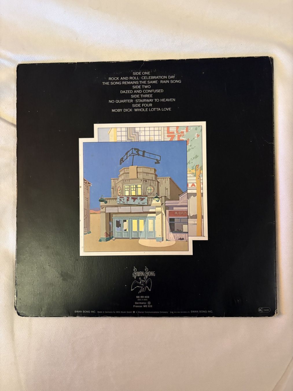 Schallplatten: Led Zeppelin - The Song Remains The Same Vinyl LP – Gebraucht aus Effretikon von ChrisLamberger 1