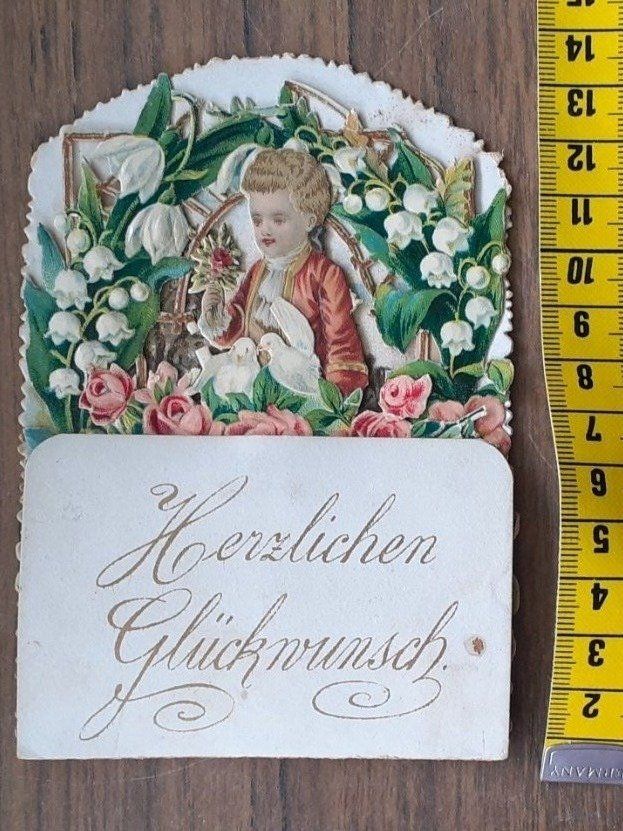Cartoline postali: Ansichtskarte 3 D antik Nr.1 – Usato da Mörschwil venduto da lindaswunderkiste 2