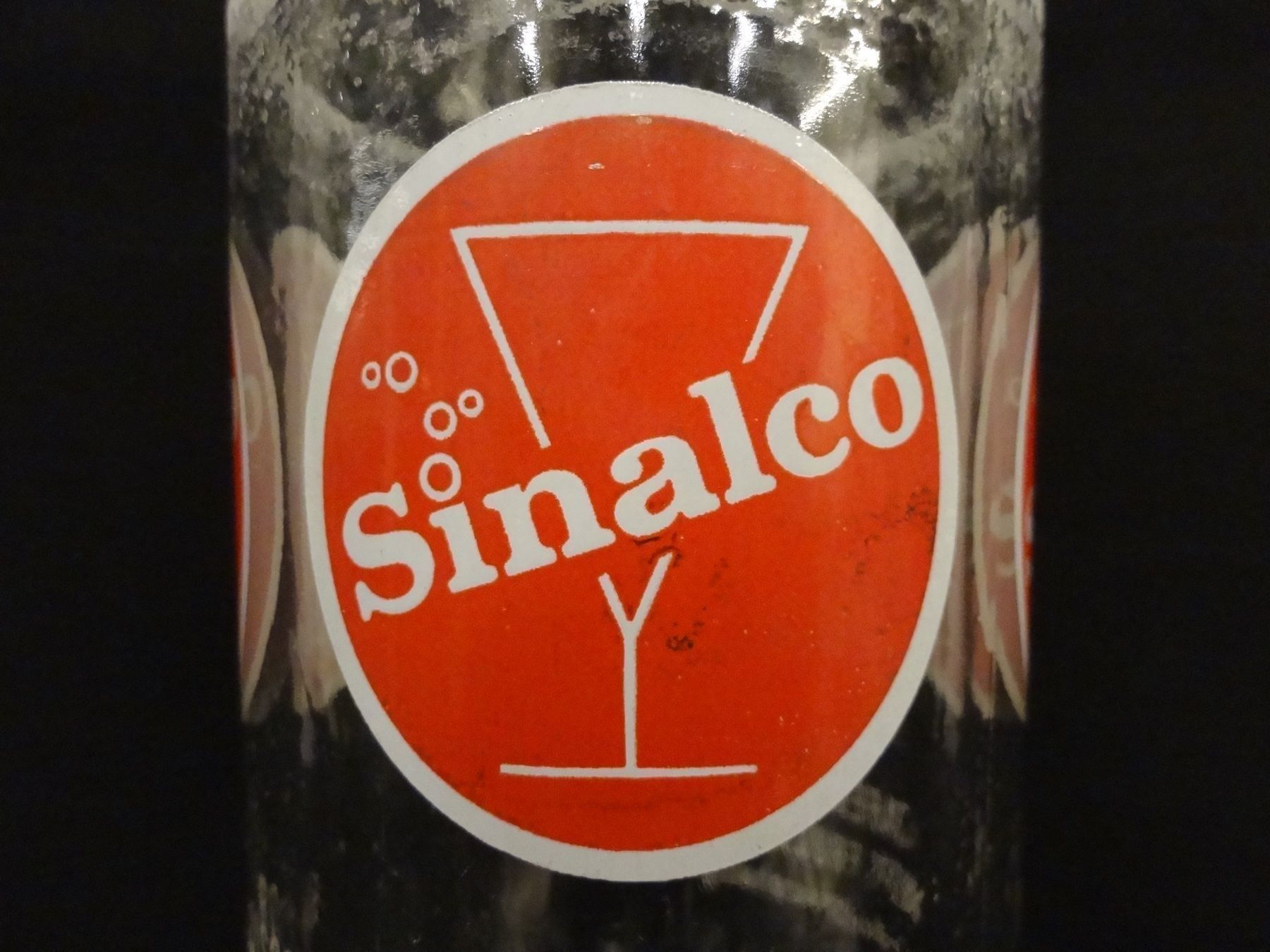 Sinalco Bicchieri, Caraffe & Bottiglie: alte Flasche SINALCO 1970 1liter geeicht – Usato da Kerzers venduto da Flaschenposten 5