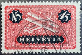 Flugpost F8z schöner Halbstempel SBK 85.-