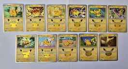 Pokémon 30th Celebration – 11x Pikachu EN 🇬🇧
