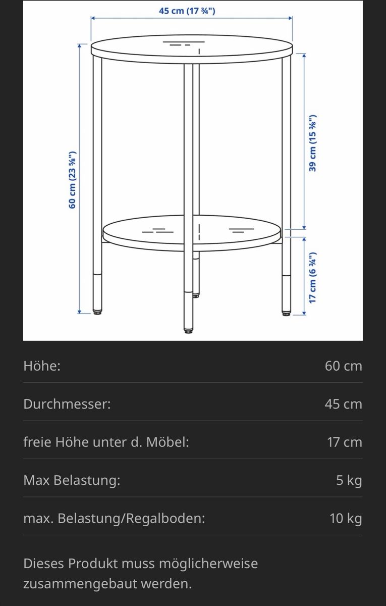 Ikea Tische: IKEA ÄSPERÖD Tisch – Gebraucht aus Rubigen von Welle01 5