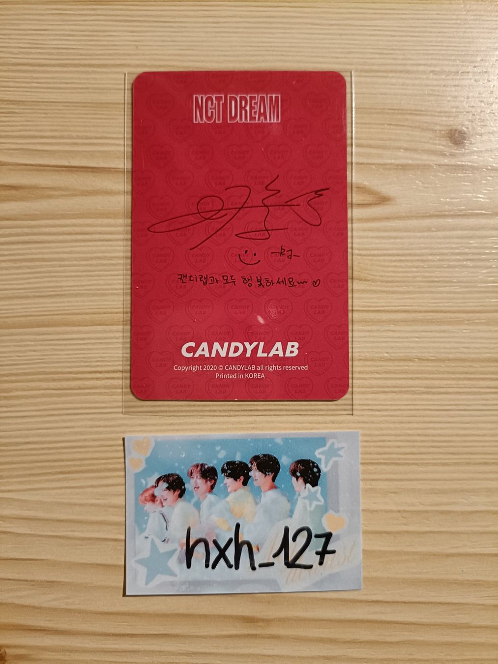 Carte collezionabili: Kpop NCT Dream Renjun Candylab photocard – Usato da La Sagne NE venduto da hxh_127 1