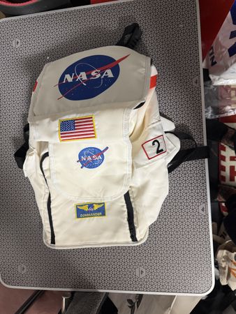 NASA Rucksack Raumanzug Look, ideal für Kinder, gebraucht 