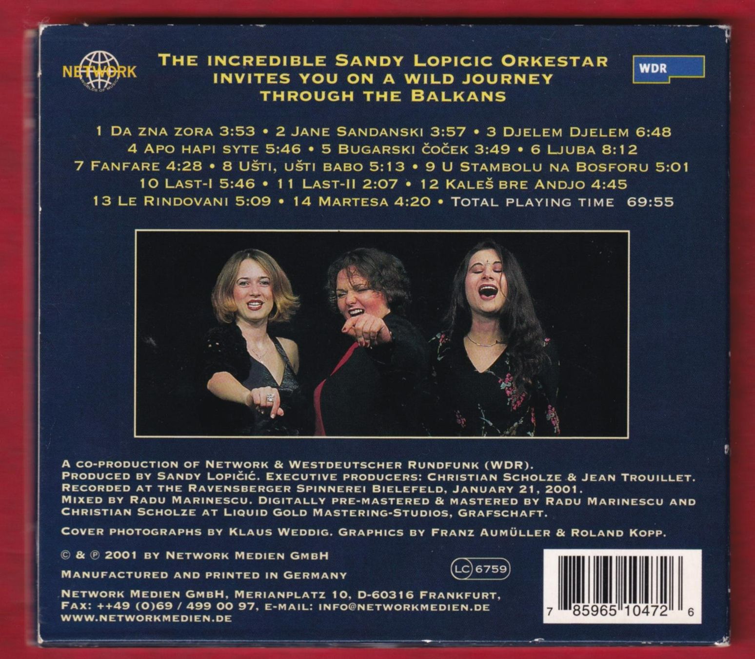 CD: Sandy Lopicic Orkestar - Border Confusion (CD) – Usato da Zürich venduto da Pfluftl2000 1