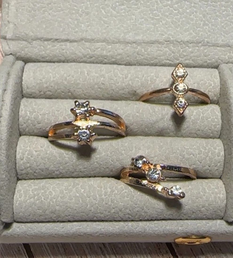 Ringe: Fingerringe BIJOU Steine – Neu (gemäss Beschreibung) aus Oftringen von tola19 3