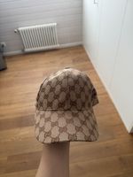 Gucci Basecap GG Monogram braun rot grün Grösse M