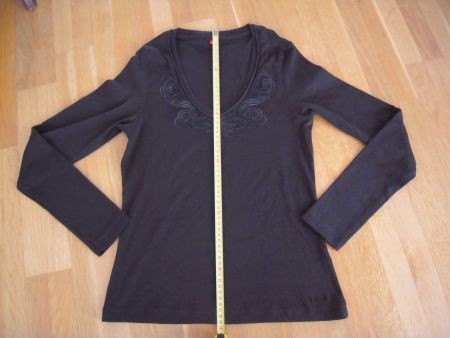 Langarmshirt S.Oliver Braun Gr S