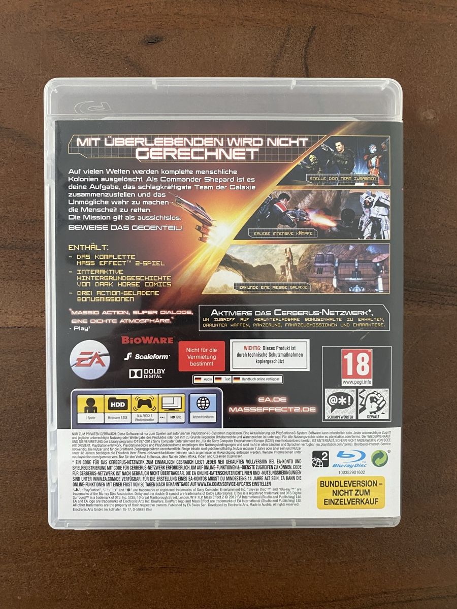 Sony Jeux: Mass Effect 2 für PS3 – D'occasion à Thunstetten par Virus_33 2