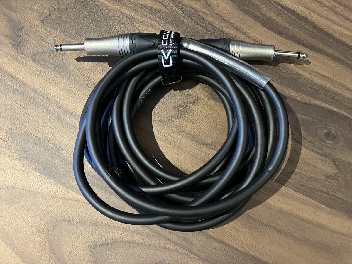 Cavi: Lautsprecherkabel 6.3mm Contrik 5m – Nuovo (secondo la descrizione) da Cham venduto da Tre4
