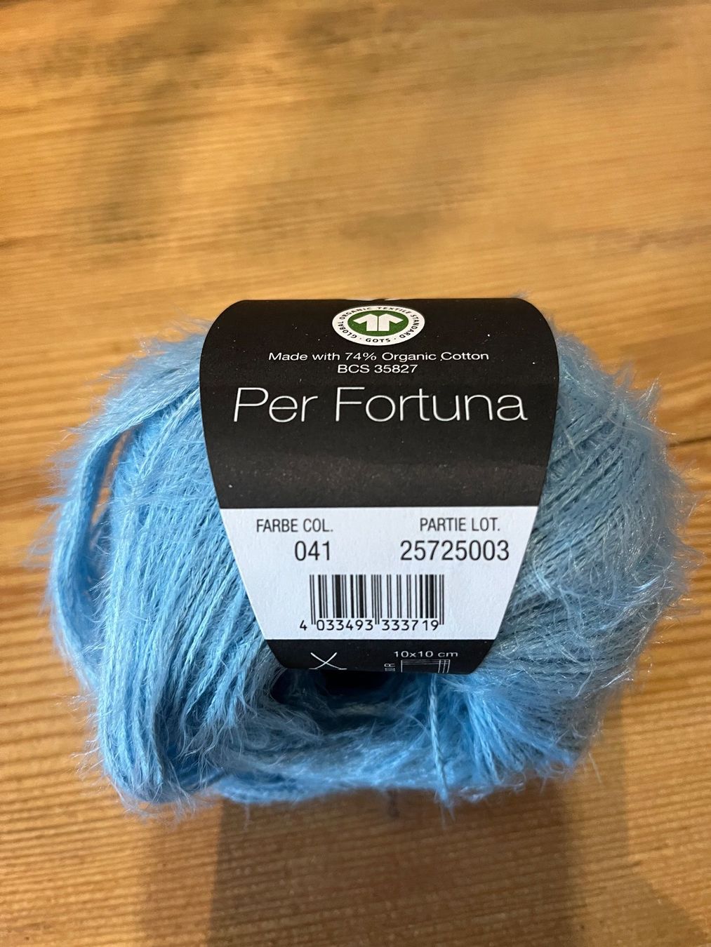 Lana: Lana Grossa Per Fortuna hellblau – Nuovo e nell'imballaggio originale da Schwendibach venduto da didu12