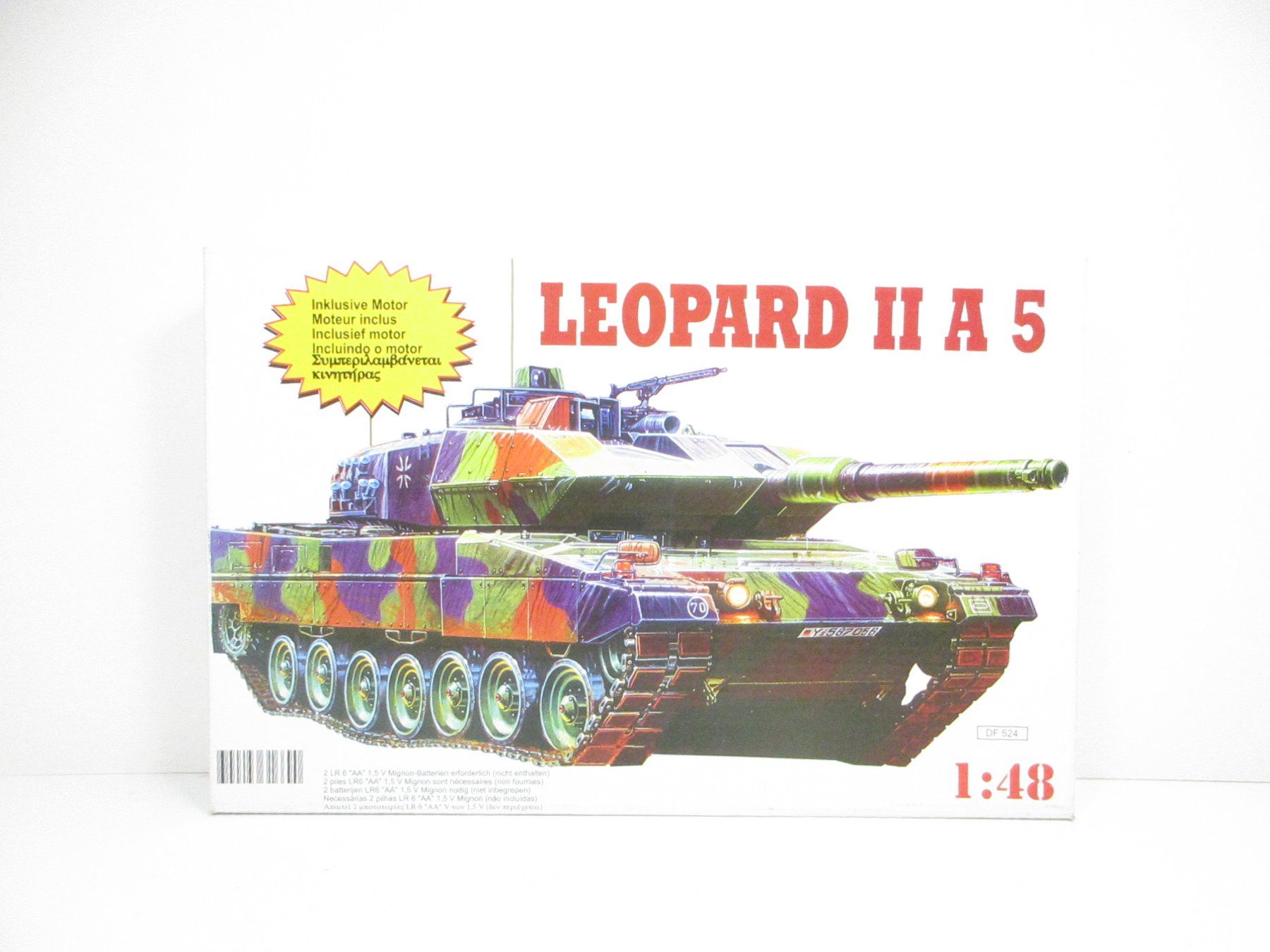 Kit di modellismo & Modellini statici: Leopard II A5 Bausatz Modell 1:48 – Nuovo e nell'imballaggio originale da Olten venduto da Heinrich875