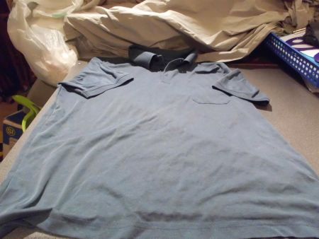 Polo-Shirt ca. Grösse M, grau Ton