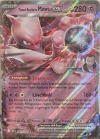 Team Rocket's Mewtwo ex 🇩🇪 - DRI-081 - Destined Rivals