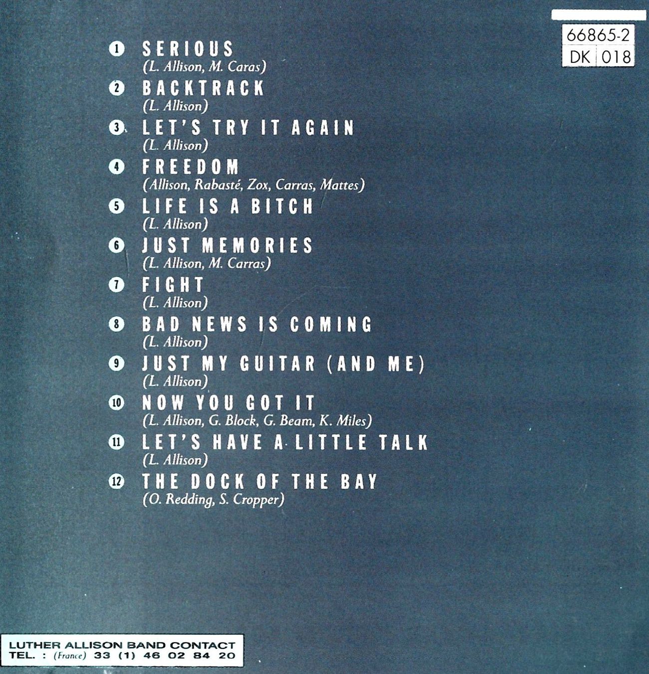 CDs: Luther Allison LET'S TRY IT AGAIN CD – D'occasion à Kandergrund par Sososo 5